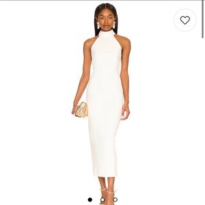 MISHA White Dress in Ivory Size 4